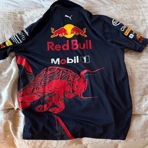 Red Bull Racing Navy Polo Shirt Formula One